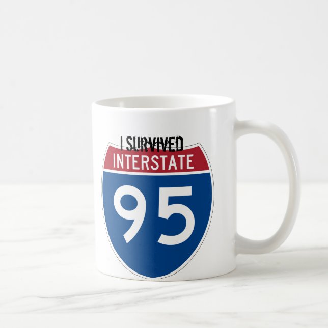 I Survived I-95 CommuterTrooper Coffee Mug (Right)