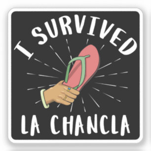 I Survived La Chancla Funny Mexican Mother Joke