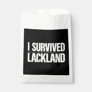 I Survived Lackland AFB Basic Military Training Favour Bags