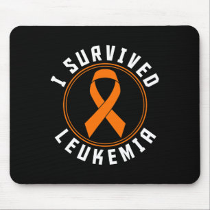 I Survived Leukaemia Awareness Support Mouse Pad