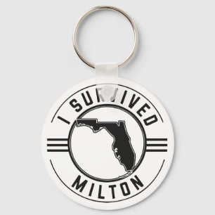 I Survived Milton Hurricane 2024 Key Ring