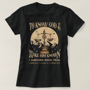 I Survived Mock Trial Challenge B Memory Master CC T-Shirt