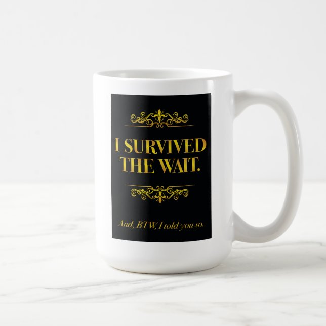 I Survived Mug (Right)