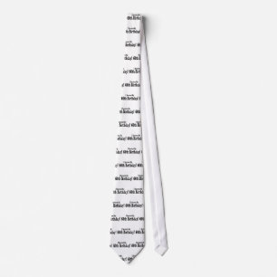 I Survived My 60th Birthday Tie