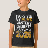 I Survived My Mum's Masters Degree Graduation Gift