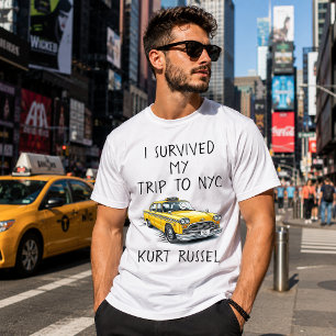 I Survived My Trip To Nyc (Custom All Text) T-Shirt