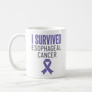 I Survived Oesophageal Cancer Warrior Survivor Coffee Mug