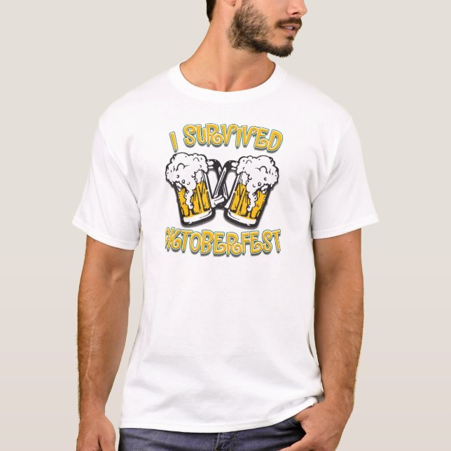 I Survived Oktoberfest T-Shirt (Front)
