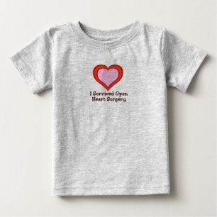 I Survived Open Heart Surgery2 Baby T-Shirt