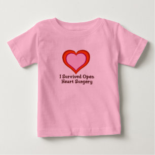 I Survived Open Heart Surgery2 Baby T-Shirt