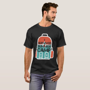 I Survived Summer Camp Survival T Shirt