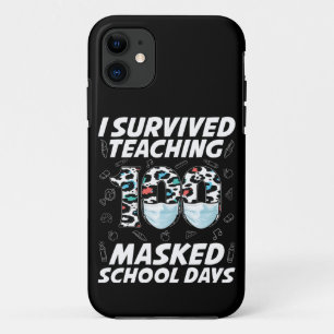I Survived Teaching 100 Masked School Days Case-Mate iPhone Case