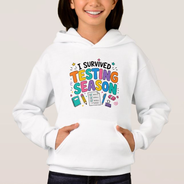 I Survived Testing Season School Humour (Front)