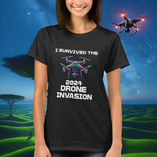 I Survived the 2024 Drone Invasion T-Shirt