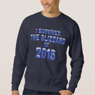 I Survived The Blizzard Of 2015 Sweatshirt