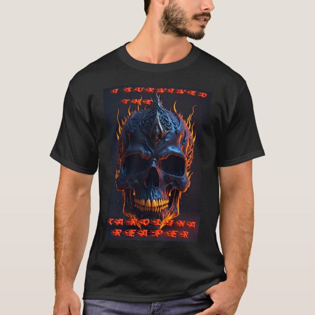 I Survived The Carolina Reaper T-Shirt (Front)
