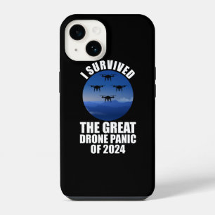 I Survived The Great Drone Panic Of 2024 iPhone 14 Case
