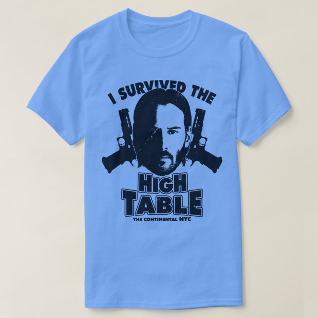 I Survived the High Table Baba Yaga Keanu Reeves M T-Shirt (Design Front)