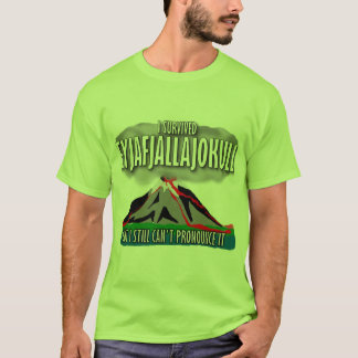 I Survived The Iceland Volcano T-Shirt