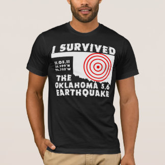 I Survived the Oklahoma Earthquake T-Shirt
