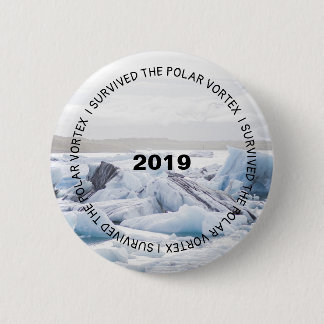 I Survived the Polar Vortex 2019 button