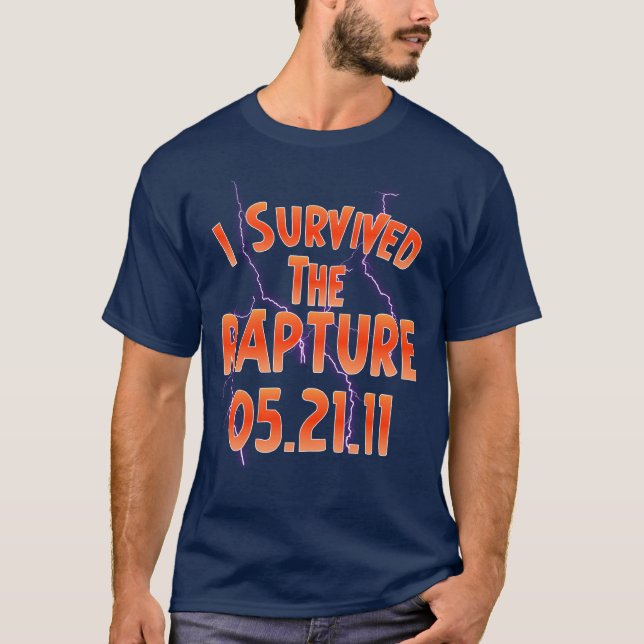 I Survived The Rapture T-Shirt (Front)