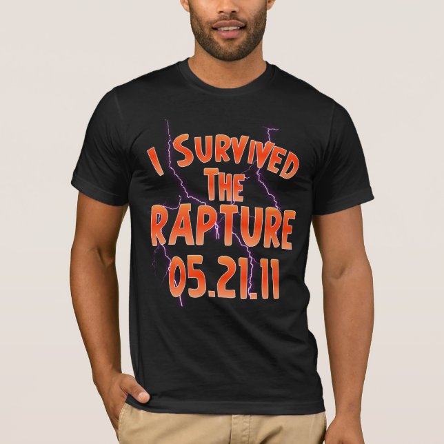 I Survived The Rapture T-Shirt (Front)