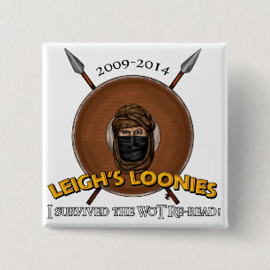 I Survived The Re-Read 15 Cm Square Badge