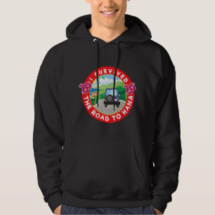 I Survived The Road To Hana Maui Hiking Hawaii Hoodie