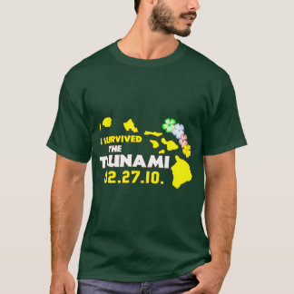 I Survived The Saturday Tsunami T-Shirt