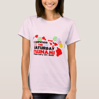 I Survived The Saturday Tsunami T-Shirt