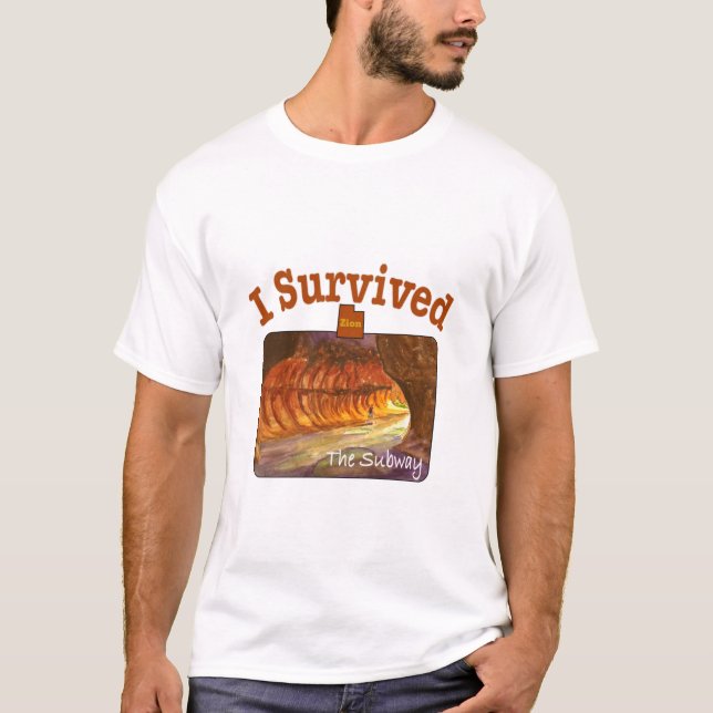 I Survived The Subway, Zion T-Shirt (Front)