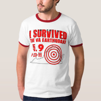 I Survived the Virginia Earthquake T-Shirt
