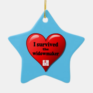 I Survived the Widowmaker Ceramic Tree Decoration