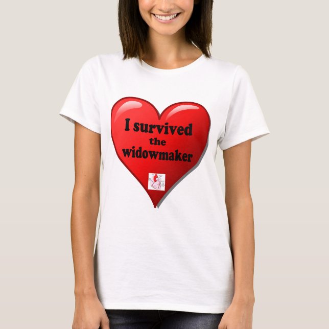 I Survived the Widowmaker T-Shirt (Front)