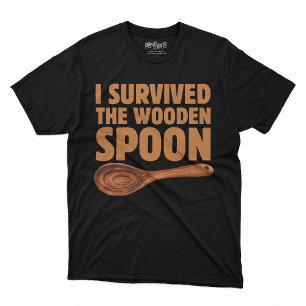 I Survived The Wooden Spoon Survivor Mens T-Shirt