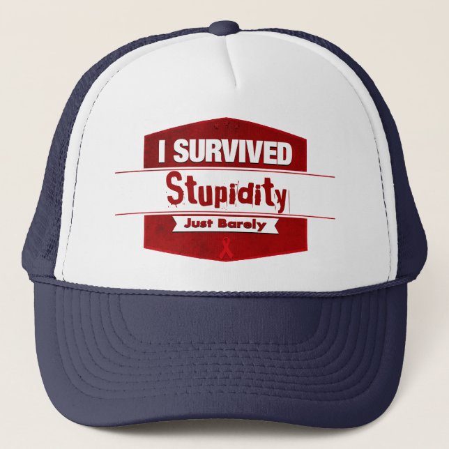 I Survived Trucker Hat (Front)