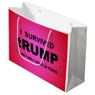 I Survived tRUMP Large Gift Bag
