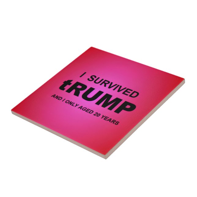 I Survived tRUMP Tile (Side)