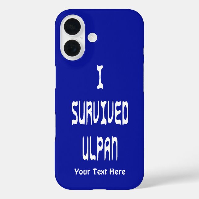 I Survived Ulpan Case-Mate iPhone Case (Back)