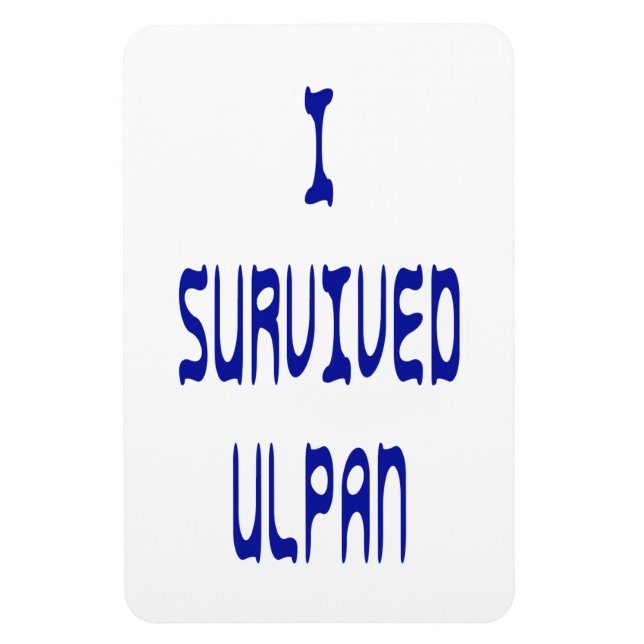 I Survived Ulpan Magnet (Vertical)