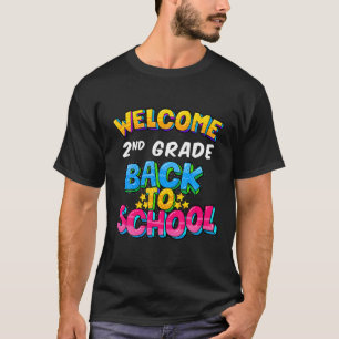 I Survived Virtual Teaching Back To School 2Nd Gra T-Shirt