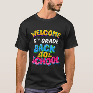 I Survived Virtual Teaching Back To School 5Th Gra T-Shirt