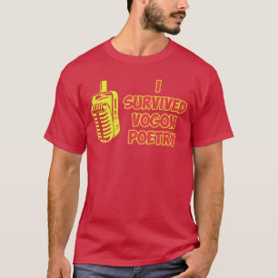 I Survived Vogon Poetry Design girl T-Shirt