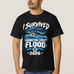 I Survived Washington County Flood 2026 - Marietta T-Shirt