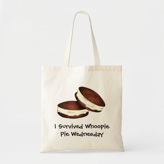 I Survived Whoopie Pie Wednesday PA Dutch Food Tote Bag (Front)