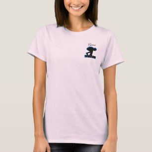 I SWIM PERSONALIZED LADIES T-SHIRT TEMPLATE