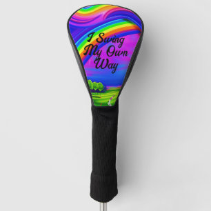 I Swing My Own Way Golf Head Cover