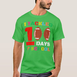 I Tackled 100 Days of School 34 T-Shirt