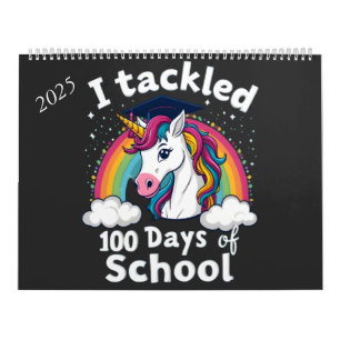 I Tackled 100 Days of School Unicorn Design Calendar